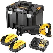 DeWalt krožna žaga 18v XR FlexVolt Advantage + 2x5AH Powerstack DCS386H2T