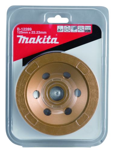 MAKITA diamantna brusna plošča za fino brušenje 125x22,23 mm B-12289