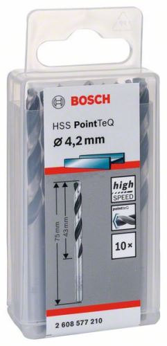 Bosch Spiralni sveder HSS PointTeQ 4,2 mm
