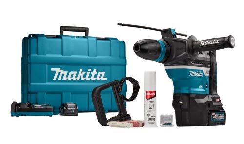 Makita Akumulatorsko kladivo SDS-Max z AWS Li-ion XGT 40V/4.0Ah, kovček HR005GM202