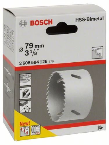 BOSCH HSS-bimetalni luknjač za standardni adapter 79 mm, 3 1/8" 2608584126