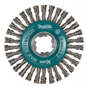 MAKITA jeklena žica disk krtača-valovita žica premer 0,5 mm X-LOCK 115 mm D-73411