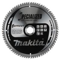 MAKITA rezalna žaga za les Efficut 260x2,15x30 mm 80 zob B-67290