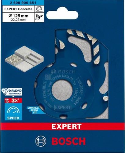 BOSCH EXPERT diamantno lonec CONCRETE 125 mm 2608900651